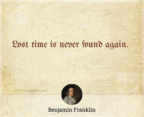 Lost Time Is Never Found Again 1