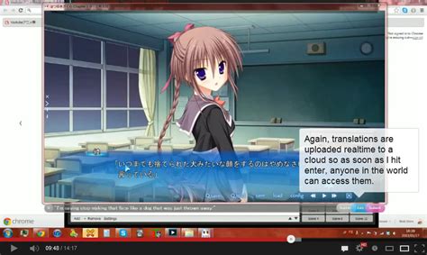 Visual Novel Readersend Your Translations To The Cloud In Real Time