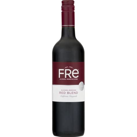 Fre Alcohol Removed Wine Red Blend 750 Ml Instacart