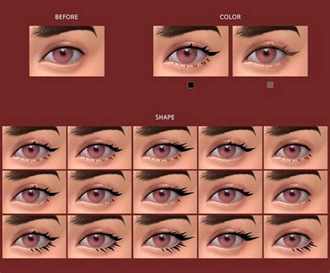 Eyelash Maxis Match V2 From Mmsims Sims 4 Downloads