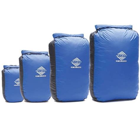 Aqua Quest Glacier Dry Bag Set Of 4 Waterproof Bags 5 L 10 L 20 L 30 L For Water Sports