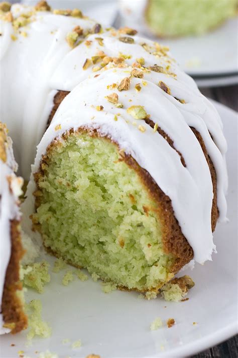 Most of these mini bundt cake recipes are made from scratch but you will also find a few easy ones that start off with a cake mix base. Pistachio Bundt Cake Recipe | Mother Thyme
