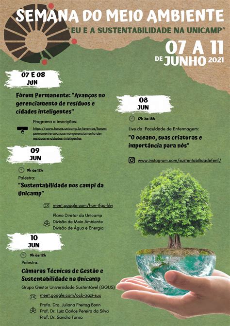 Participe Da Semana Do Meio Ambiente 07 A 11 De Junho Depi