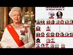 Árbol genealógico de la reina Isabel segunda - YouTube
