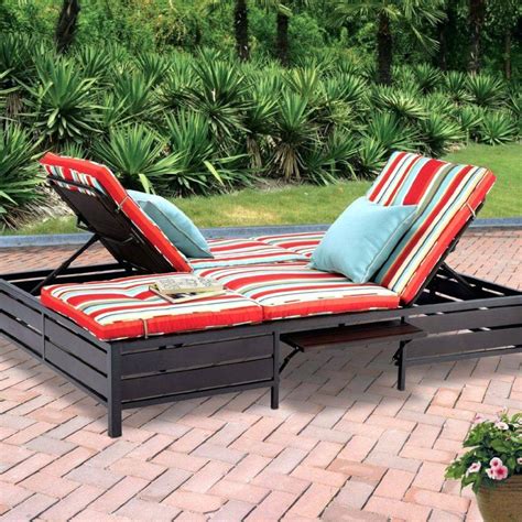 Heavy Duty Pool Lounge Chairs Double Chaise Lounge Outdoor Double