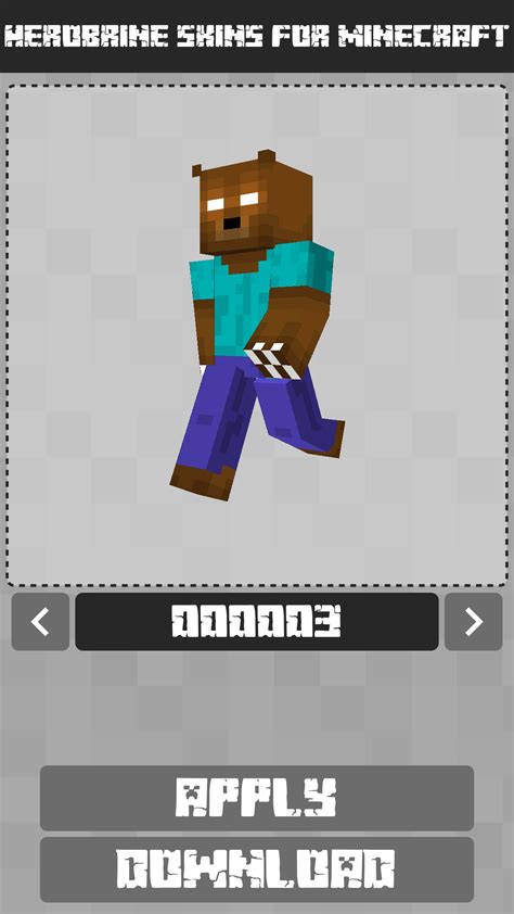 Herobrine Skins For Minecraft Peamazondeappstore For Android