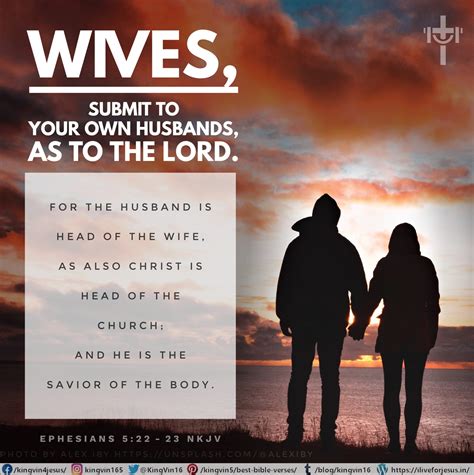 Submit To Your Own Husbands I Live For Jesus