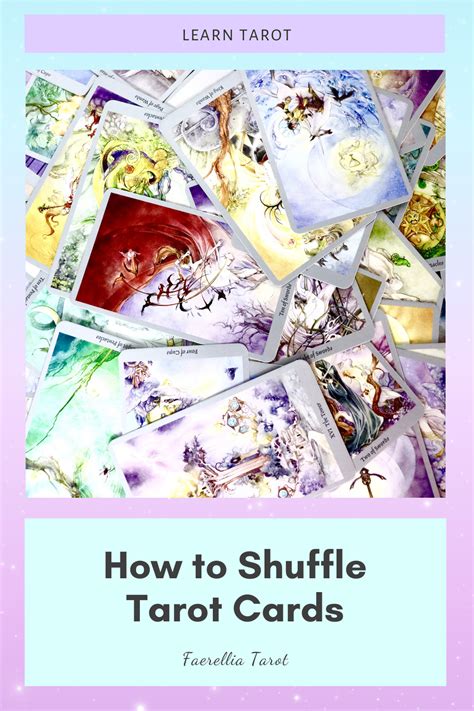 Learn about tarot with free interactive flashcards. How to Shuffle Tarot Cards | Tarot, Tarot cards, Tarot learning