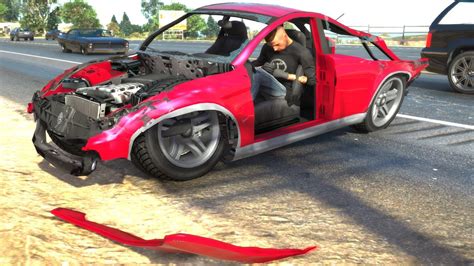 Gta 5 Car Crashes Compilation Gaming Media Youtube