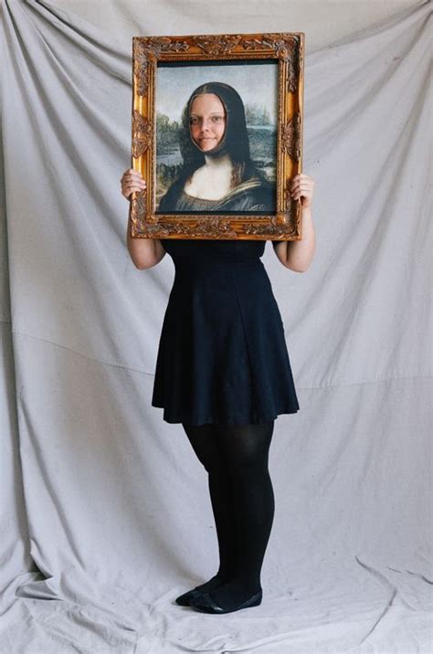 Mona Lisa Halloween Costume The House That Lars Built Super Easy