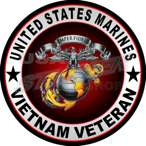 Marines Usa Military Stickers And Custom Design Decals
