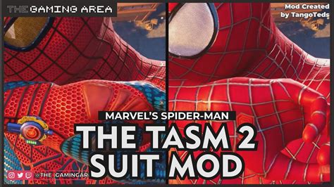 Tasm Vs Tasm Suit Mod Marvel S Spiderman Pc Youtube
