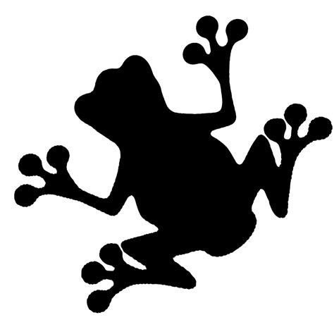 Frog Silhouette Images At Getdrawings Free Download