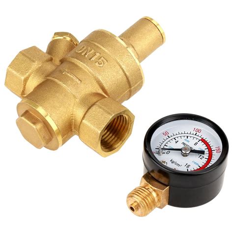 Pressure Reducing Valve Dn15 Brass Adjustable Water Pressure Regulator