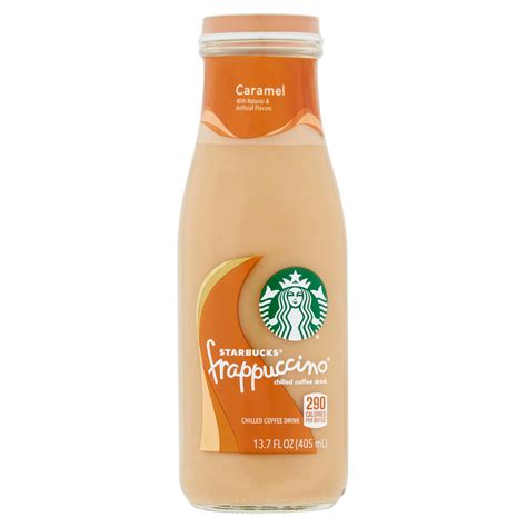 Starbucks Frappuccino Caramel Chilled Coffee Drink 13 7 Fl Oz