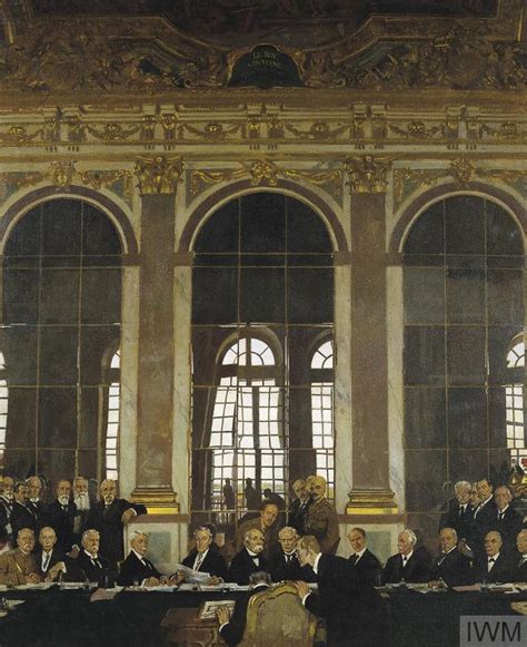The Treaty Of Versailles Royal Irish Virtual Military Gallery