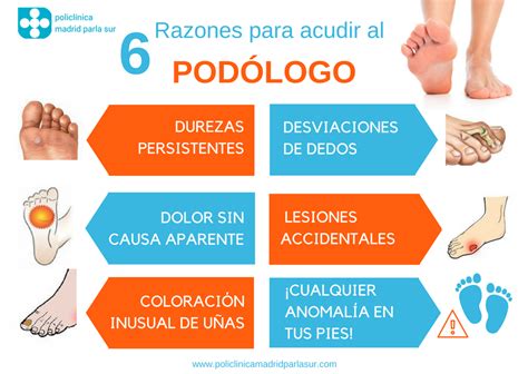 6 Razones Para Acudir Al Podólogo Policlinica Madrid Parla Sur