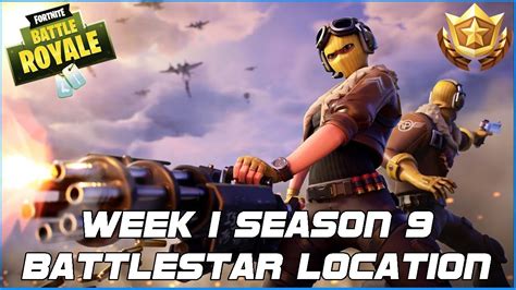 Week 1 Secret Battle Star Location Fortnite Battle Royale Youtube
