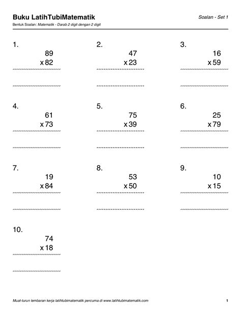 Latihan ulangkaji matematik tahun 4 kssr via www.slideshare.net. Soalan Matematik Tahun 6 Topik Wang - New Sample a