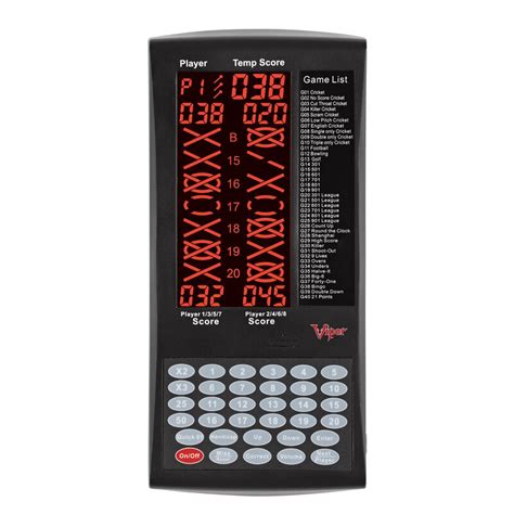 Viper Proscore Dart Electronic Dart Scoreboard And Reviews Wayfair Canada
