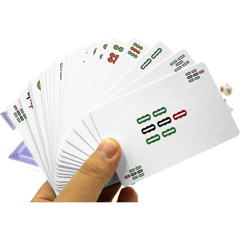 When you order a card you become a member of the league and receive their yearly bulletin. Portable Mah Jong 144 Paper MahJong Chinese Playing Cards Game Travel Set With Dice | Alex NLD