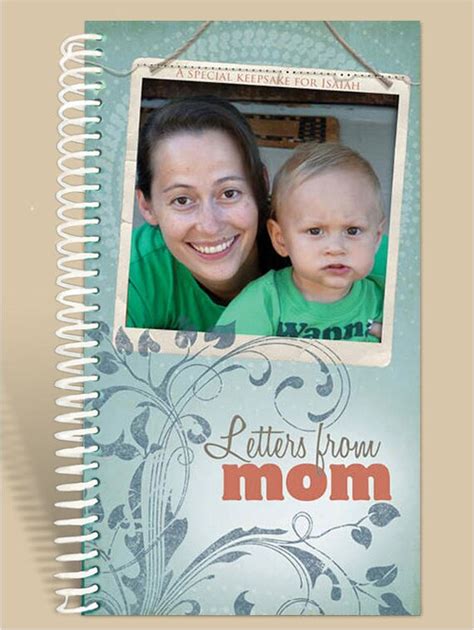 Mothers Journal Personalized With Photo And Dedication Etsy