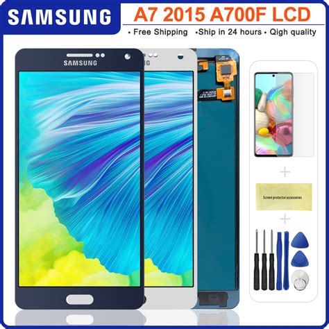 100 Uji Tampilan Lcd Untuk Samsung Galaxy A7 2015 A700 A700f A700fd