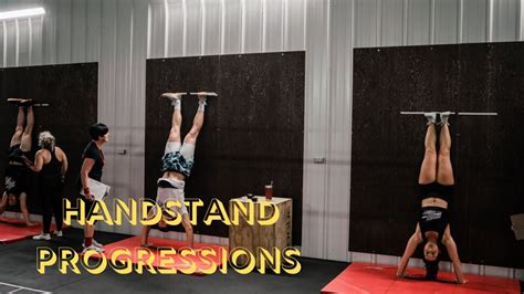Handstand Progressions How To Handstand In 9 Steps Youtube