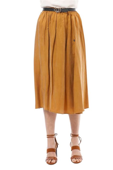 Cupro Midi Skirt By Scotch And Soda For Hire