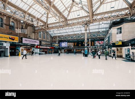 The Charing Cross Railway Station In Central London Stock Photo Alamy