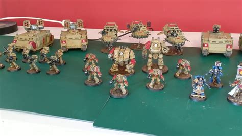 Storm Giants Space Marine Army Overview Army Showcase Youtube