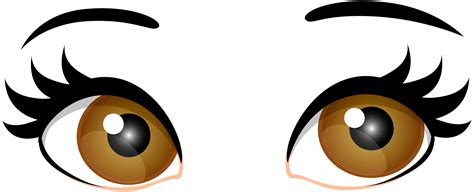 Brown Female Eyes Png Clip Art Best Web Clipart Eyes Clipart Cartoon Eyes Clip Art