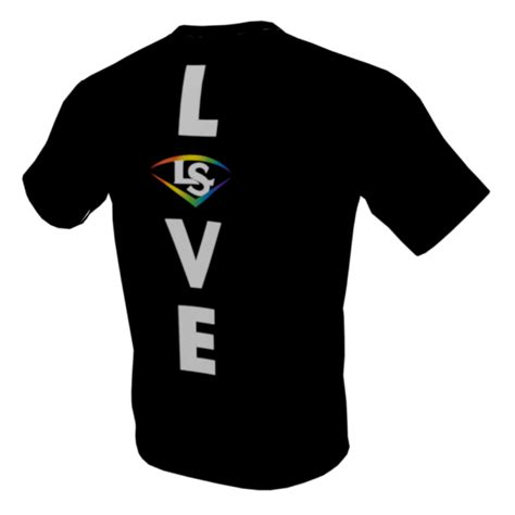 Louisville Slugger Black Lgbtq Pride Shirt