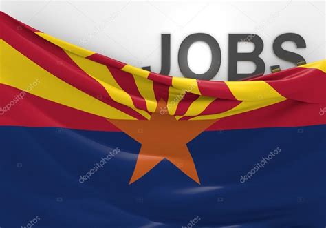 Arizona Jobs And Employment Opportunities Concept Stock Photo By