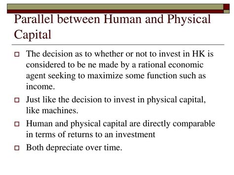 ppt notes on the human capital explanation for the gender gap in earnings powerpoint