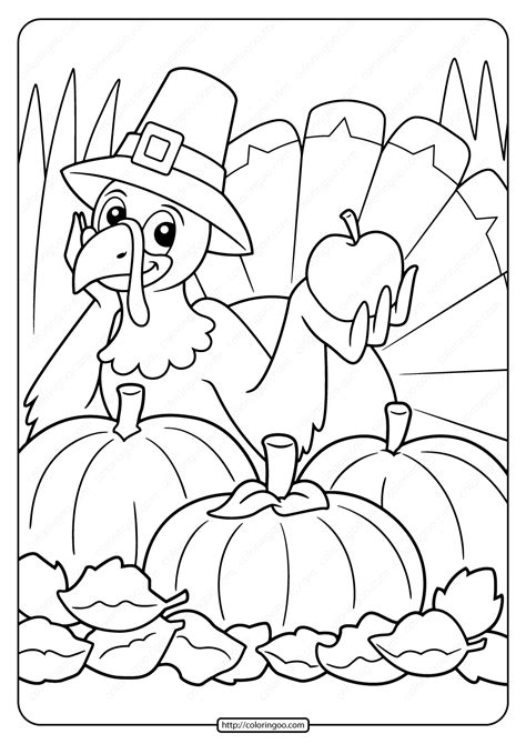 Free Printable Thanksgiving Turkey Coloring Pages Unlimitedreka