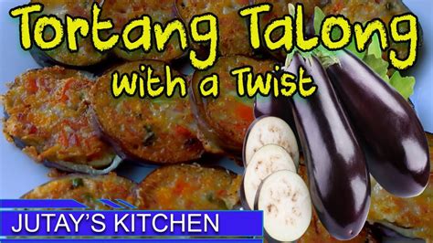Tortang Talong With A Twist Tasty Eggplant Omelet With Meatloaf Or Luncheon Meat Youtube