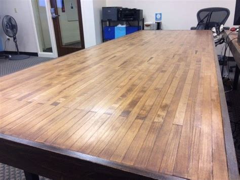Bizquest has more bowling alley for sale listings than any other source. Salvaged Wood Bowling Lane Table - fantastic (With images ...