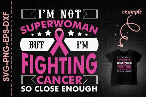 I M Fighting Breast Cancer Superpower By Utenbaw Thehungryjpeg