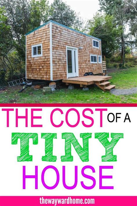 The yurt does not maintain its structural integrity if placed directly on the ground. How much does a tiny house cost? | Tiny home cost, Tiny ...