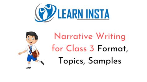 Narrative Writing For Class 3 Format Examples Samples Topics Ncert Mcq