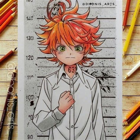 Emma Finished The Promised Neverland Animesketch Animeartcollective Animesketches25
