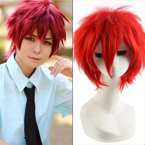 Long layered haircuts are flattering and easy to manage. 32cm Red Short Straight Haircuts Anime Akashi Seijuro ...