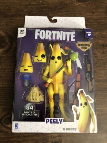 Fortnite Legendary Series 1 Peely Action Figure New 7 Accessories Banana 4579614766
