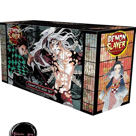 Demon Slayer Complete Box Set Includes Volumes 1 23 With Premium Buku