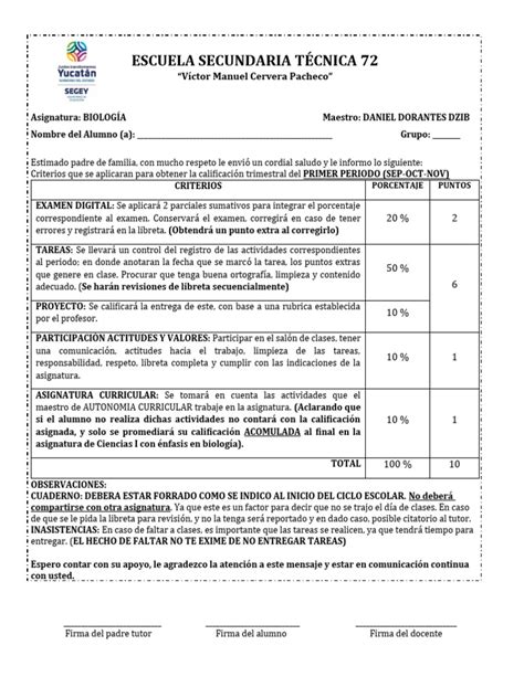 Criterios De Evaluacion Tecnica 72 Pdf