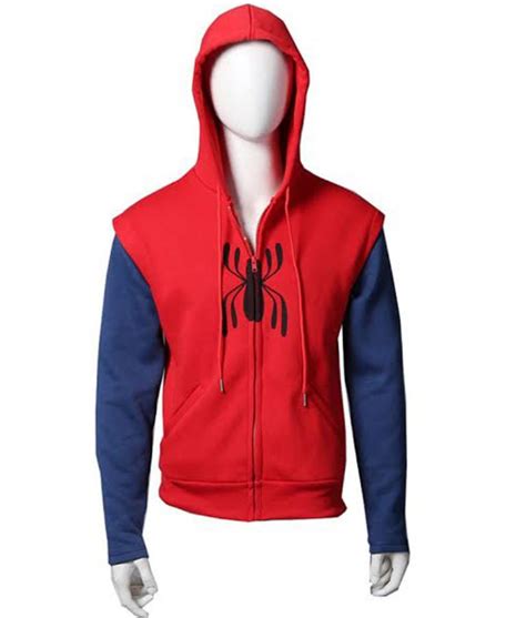 Tom Holland Peter Parker Spiderman Homecoming Hoodie Jackets Creator