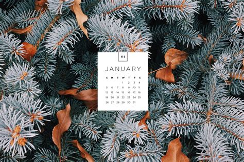 Free Download January 2020 Hd Calendar Wallpaper Desk