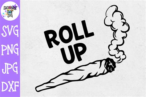 Roll Up svg - Weed SVG - Marijuana SVG - Rolling Tray SVG – ShootingStarSVG
