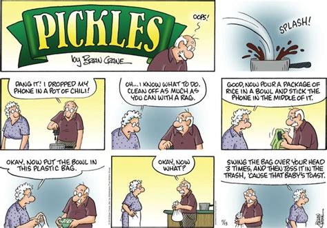 Pickles Pickles Aging Humor Comic Strips